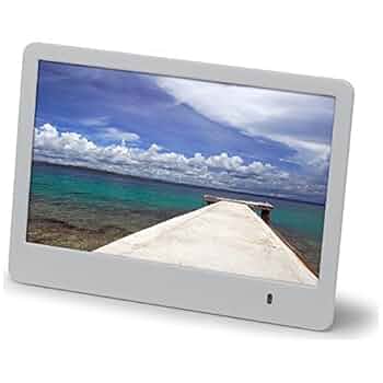 ラドンナ デジタルフォトフレーム スリム 6インチ DP15?60?WH ホワイト khxv5rg 意外！縦置きでサイズ感がいい感じのデジタルフォトフレーム